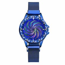 Women Magnet Buckle Rotating Watch