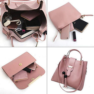 3 Pieces Women Handbags