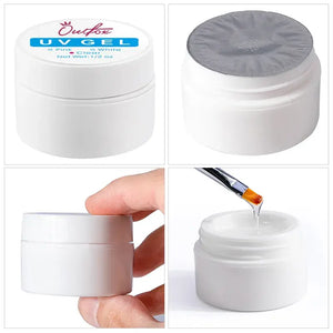 1/2Oz Builder UV Gel Nail Polish For Extension Finger Building Clear Semi Permanent Varnish Art Hybrid Enamel Hard Led Esmaltes