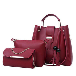 3 Pieces Women Handbags