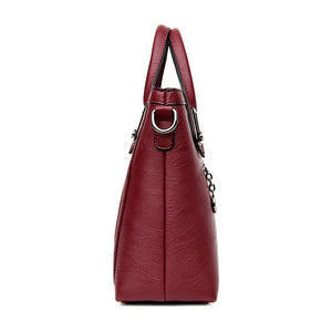 Women Leather Soft Fashion Handbags