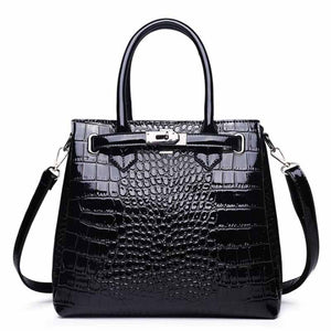 Violet  Leather Women HandBags