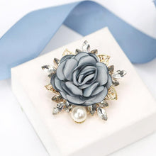 Elegant Rose Flower Brooch