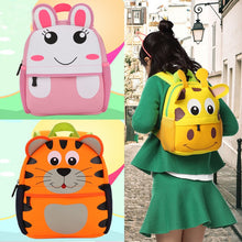 3D Animal Children Backpacks