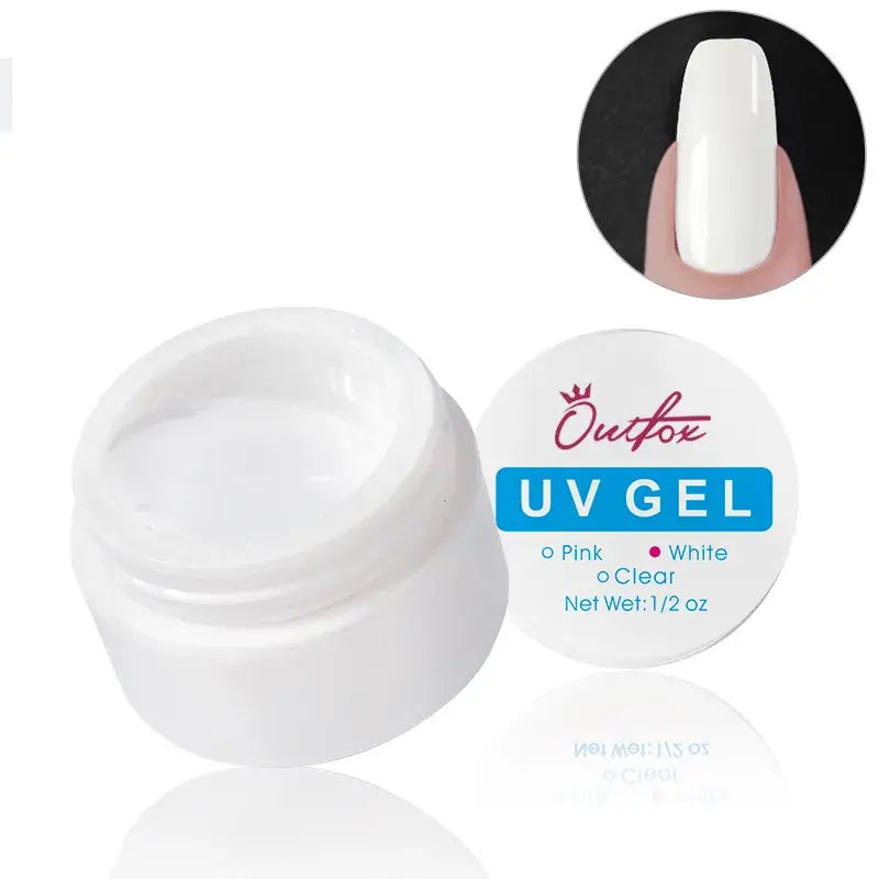 1/2Oz Builder UV Gel Nail Polish For Extension Finger Building Clear Semi Permanent Varnish Art Hybrid Enamel Hard Led Esmaltes