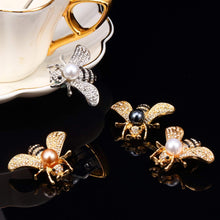 WILLBOND 4 Pieces Honey Bee Brooch