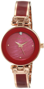 Anne Klein Women's Genuine Diamond Dial Bangle Watch