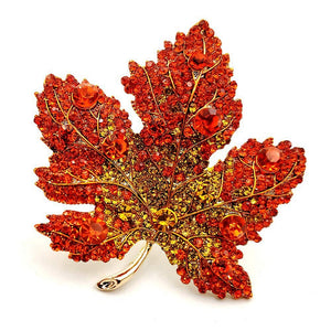 Vintage Stylish Maple Leaf Brooch