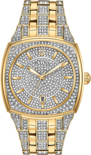 Bulova Men's Crystal  Watch