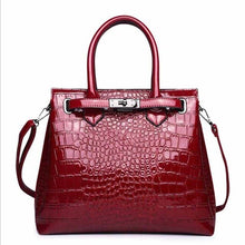 Violet  Leather Women HandBags