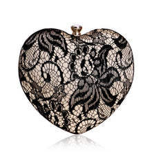 Heart-shaped banquet bag