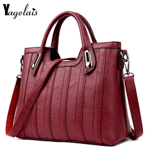 Women Leather Soft Fashion Handbags