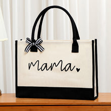 Letter Canvas Tote Bag