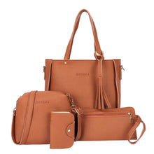 4Pcs Luxury Women Handbag Set