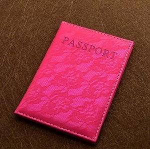 Luxury Elegant Women Passport Case