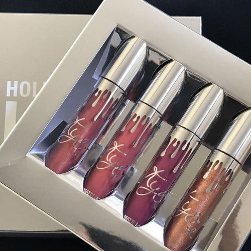 4 Pieces Fashion Matte Lip Gloss