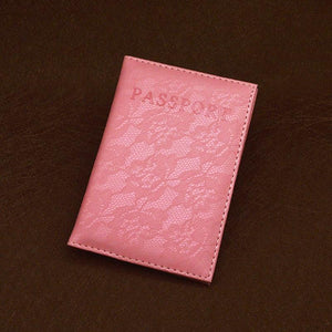 Luxury Elegant Women Passport Case